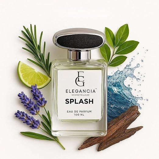 ELEGANCIA Splash Perfume for Men | Premium Long Lasting Eau de Parfum 100ml | Luxury Gift Perfume for Men
