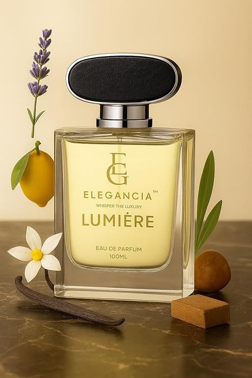 ELEGANCIA Lumiere Eau de Parfum for Unisex | Long Lasting Luxury perfume | Elegant Gift Perfume