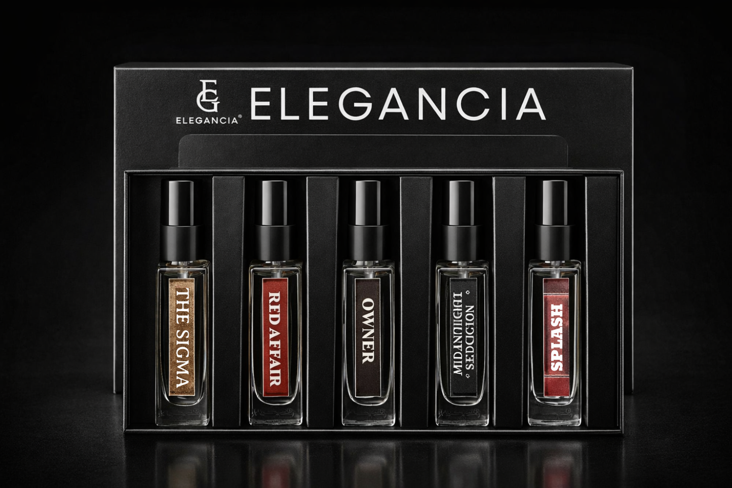 Elegancia Men’s Perfume Trial Set – Eau de Parfum | Premium Fragrance Sampler for Men