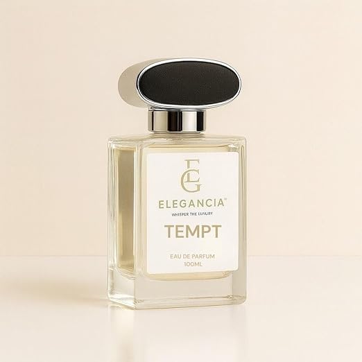 ELEGANCIA Tempt Eau de Parfum for Unisex | Premium Long Lasting Luxury Perfume 100ml | Signature Masculine Fragrance