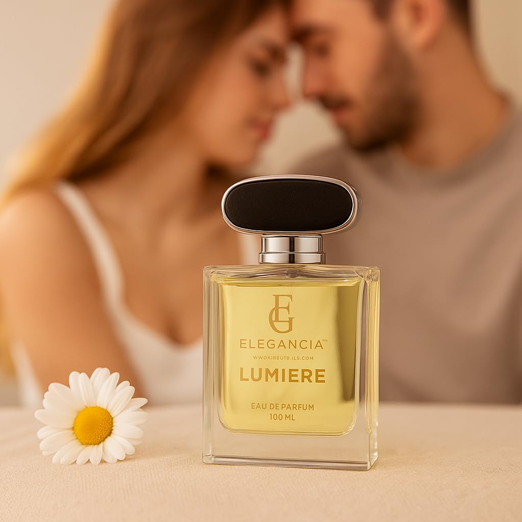 ELEGANCIA Lumiere Eau de Parfum for Unisex | Long Lasting Luxury perfume | Elegant Gift Perfume