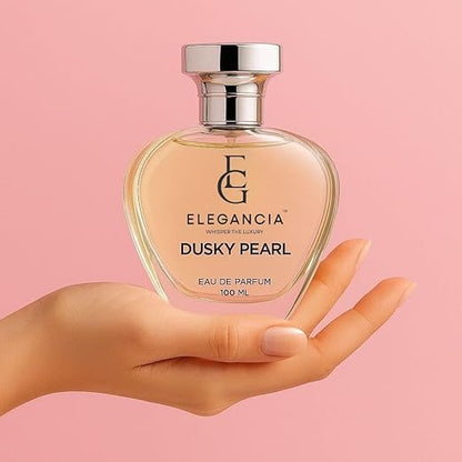 ELEGANCIA Dusky Pearl Eau de Parfum for Women | Premium Long Lasting Luxury Perfume 100ml | Gift Perfume