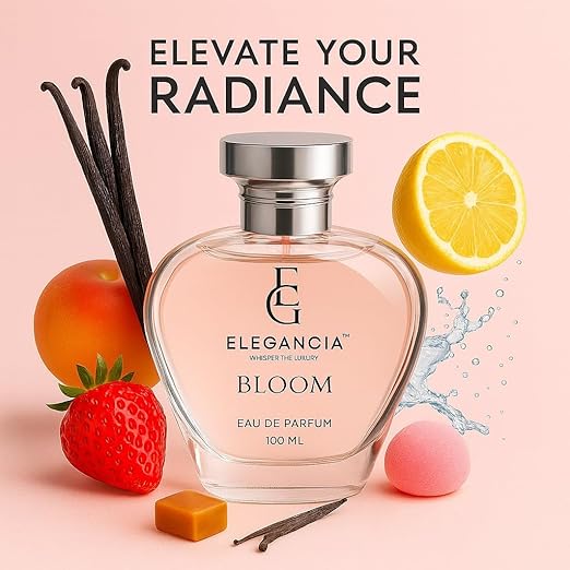 ELEGANCIA Bloom Eau de Parfum | Luxury Women’s Perfume 100ml | Premium Gift Perfume