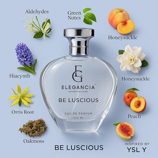 ELEGANCIA Be Luscious Women’s Perfume | Long Lasting Luxury Eau de Parfum 100ml | Gift for Her