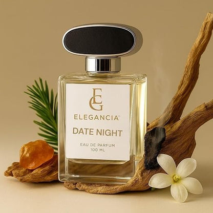 ELEGANCIA Date Night Perfume for Men | Premium Long Lasting Eau de Parfum 100ml | Luxury Fragrance for Men