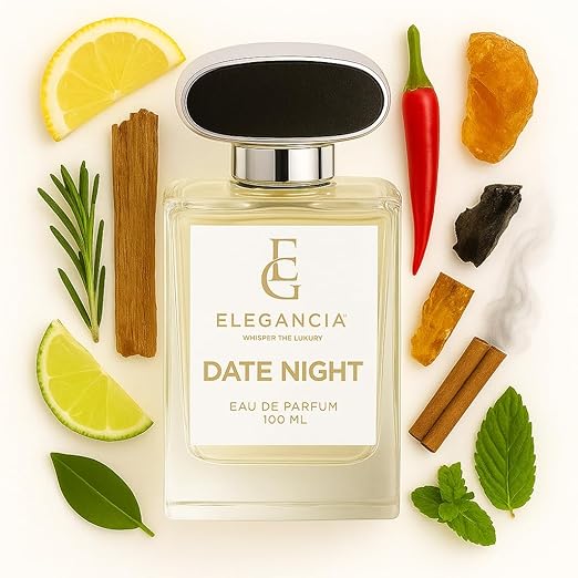 ELEGANCIA Date Night Perfume for Men | Premium Long Lasting Eau de Parfum 100ml | Luxury Fragrance for Men