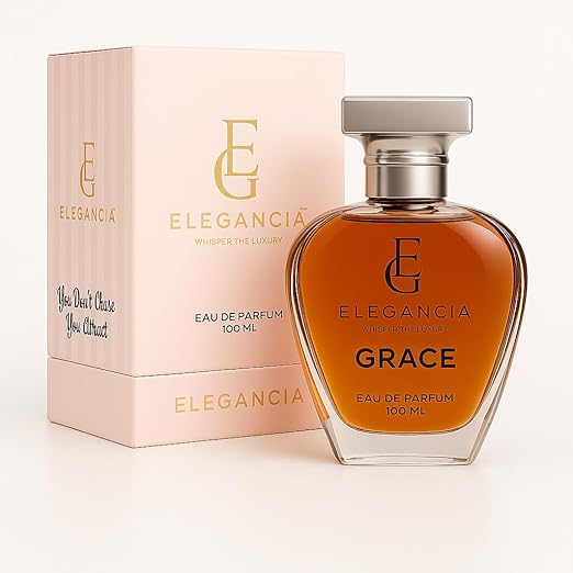 ELEGANCIA Grace Perfume | Long Lasting Luxury Eau de Parfum for Women 100ml | Premium Gift Perfume