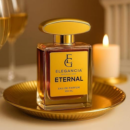 ELEGANCIA Eternal Eau de Parfum | Long Lasting Luxury Unisex Perfume 100ml |  Luxury Gift Perfume