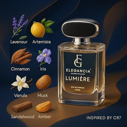 ELEGANCIA Lumiere Eau de Parfum for Unisex | Long Lasting Luxury perfume | Elegant Gift Perfume