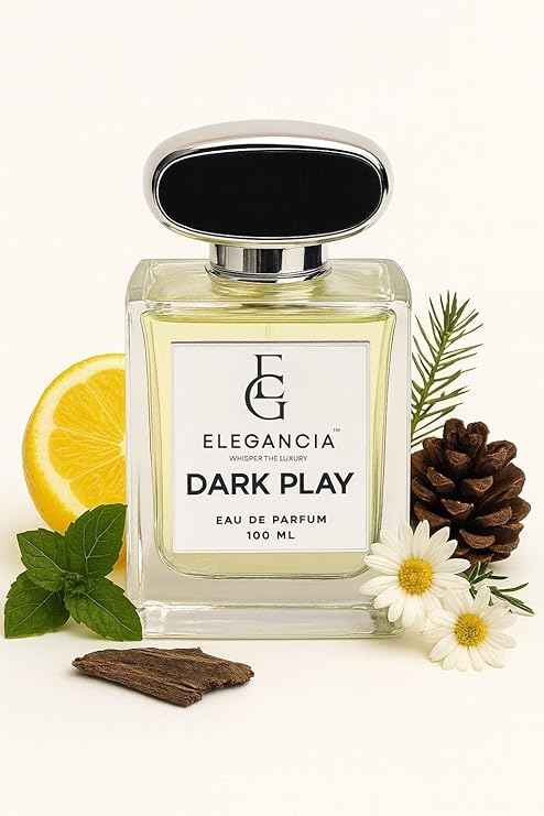 ELEGANCIA Dark Play Eau de Parfum for Men| Long Lasting Luxury Perfume 100ml  Premium Gift Perfume for Men