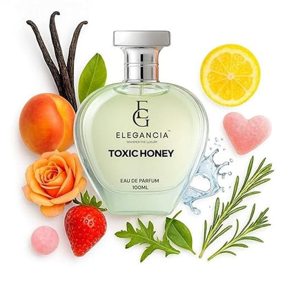 ELEGANCIA Toxic Honey Eau de Parfum | Premium Women’s Perfume 100ml | Luxury Gift Perfume