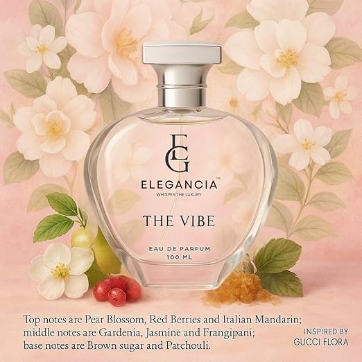 ELEGANCIA The Vibe Eau de Parfum | Luxury Women’s Perfume 100ml | Premium Gift Perfume