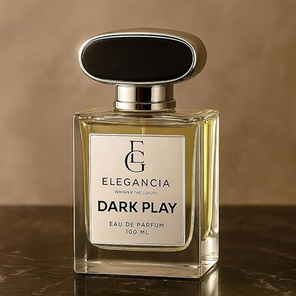 ELEGANCIA Dark Play Eau de Parfum for Men| Long Lasting Luxury Perfume 100ml  Premium Gift Perfume for Men