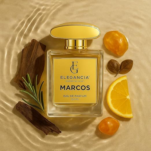 ELEGANCIA Marcos Eau de Parfum | Long Lasting Luxury Unisex Perfume 100ml | Premium Gift Perfume