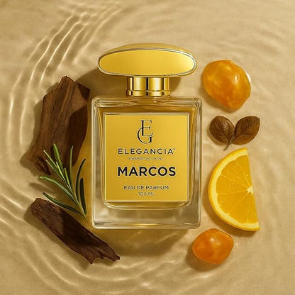 ELEGANCIA Marcos Eau de Parfum | Long Lasting Luxury Unisex Perfume 100ml | Premium Gift Perfume
