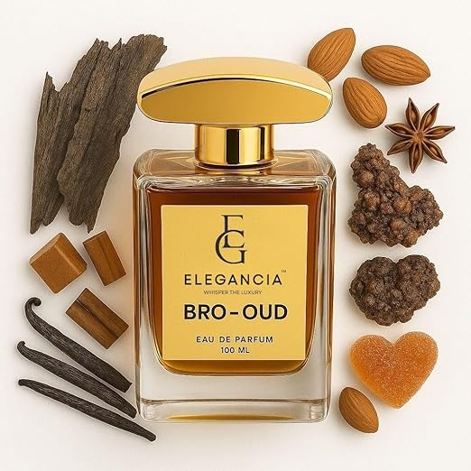 ELEGANCIA Bro Oud Eau de Parfum for Unisex | Long Lasting Luxury Perfume 100ml | Premium Gift Perfume