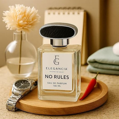 ELEGANCIA No Rules Men’s Eau de Parfum | Long Lasting Luxury Perfume 100ml | Premium Gift Perfume for Men